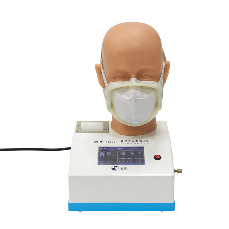 Портативное испытательное оборудование Тестер маски эффективности фильтра SC-MT-1603